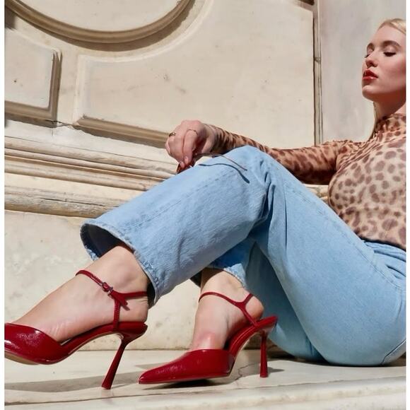 ZARA Pointed Toe Heels NWT - Picture 1 of 16